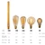 GOENDR E26 40W Edison Bulbs, ST64 Vintage Incandescent Light Bulbs, 2700K Warm Dimmable, Squirrel Cage Filament Bulb for Table Lamp Home Antique Decorative, 4 Pack