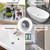 MFTEK Drain Hair Catcher Tub Drain Protector, Stainless Steel Bathtub Shower Drain Hair Stopper Strainer Trap for Shower Bathroom Sink to Catch Hair