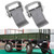 laffoonparts 2 Pcs Heavy Duty Steel Dump Trailer Hinges Strap Style Short Leaf, Weld On Dump Trailer Door Gate Hinge Black Greaseable 5-3/8" Length