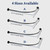 Adjustable Corner Shower Curtain Rod, Stretchable Stainless Steel L Shaped Shower Curtain Rail, Curved Bowed Shower Curtain Pole, Drill Or No Drill, For Bathroom,(Size:A 70-95cm X 70-95cm,Color:Black)