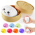 Dumpling Squishy, Squishy Dumpling Mystery Box (White)