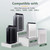 115115 Replacement Filters A Size 21 for Winix PlasmaWave 5300-2, C535, 6300, 5300, 6300-2, P300, AM90, 9000, 5000, 5000B, C909, 9800 Air Purifier, 2 True HEPA Filters + 8 Carbon Pre-Filters