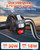 ZEXMTE Motorcycle USB Charger, Quick Charge 3.0 & 30W PD Dual Motorcycle Phone Charger, Ultra-Narrow Design SAE to USB Handlebar Socket for Phone, Tablet, GPS (0.51″ Wide)