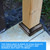 Tandefio 16 Pcs 4x4" Metal Post Skirt with Screw, Split Style Post Skirt Sleeves Base Cover, Porch Columns Wraps Glossy Black Base for Fence Stair Wood Hand and Stair Rails (Internal Size 3.5 x 3.5")