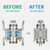 STARTRC Mini 3 Pro Landing Gear Foldable Extended Leg with Flash LED Lights Landing Gear for DJI Mini 3 Pro Accessories