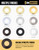 The Can Converter Ceiling Medallion for Recessed Can Light – Home Improvement Decorative Goof Ring & Cover Plate for 4’’, 5’’ & 6″ Cans, Small Ceiling Medallion for Chandeliers, Oil Rubbed Bronze