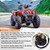 AHL Starter Solenoid Relay for 4-Stroke GY6 Engine 50cc 70cc 90cc 100cc 150cc 200cc 250cc ATV Dirt Bikes Scooters Go Kart Dne Buggys Quad 4 Wheelers Pit Bike Moped Roketa SSR Taotao Sunl Coolster