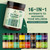 Natural Rems Sea Moss Gummies 16-in-1 - Ashwagandha Black Seed Oil Bladder Wrack Turmeric Vitamin C & D3 with Manuka Burdock Root Dandelion Yellow Dock Elderberry Apple Cider Vinegar (Green Apple)