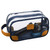 Lermende Clear Toiletry Bag for Traveling, Large Toiletry Bag for Men. Hanging Dopp Kit/Travel kit/Clear Mens Bag/Unisex Bathroom Travel Bag for Mens(Blue)