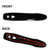 DEYTOP Door Handle Cover for Nissan Maxima 2016-2022/ Murano 2015-2022 Exterior Door Handle Covers for Nissan Rogue 2014-2019 Door Handle Protector Trim with 2 Smart Keyholes (Gloss Black)
