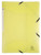 Exacompta - Ref 55170E - Chromaline Collection - Elasticated 3-Flap Folders - Suitable for Storing A4 Documents, Spine Label - Assorted Pastel Colours (Pack of 10)