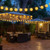 StarryEver Lantern String Lights Outdoor Plug in, 40Ft Connectable Warm White & White Lantern Lights with Remote Control, 40 LEDs String Lights Outdoor for Patio Balcony Garden Bedroom