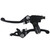 Stylemafia Black Folding Aluminum Clutch Brake Lever Compatible with 22mm 7/8 inch Handlebar 110cc 125cc 140cc TTR 125cc SSR Xmotos Apollo 125 Pit Dirt Bike Motorcycle