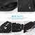 AGPTEK Fanny Pack for Women Men, Waist Wallet Bag,Adjustable Bum Belt Pouch for Travel, Running, Shopping, Hiking, Dog Walking, Cycling, Climbing, Small, Black