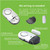 Window Alarm Sensors Door Alarms for Kids Safety , Home Security for Pool, Burglar Alarm, Dementia Patients Open (10Pack)