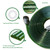 SECBULK 75 FT Flat Sprinkler Hose for Lawn Watering Garden Soaker Hose with Holes, Heavy Duty Lightweight No-Kink Water Hose with Stakes, Irrigation Hose, Great Fun for Kids and Dog