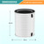 2-Pack True HEPA Replacement Filter Compatible with Afloia MAX/MAGE/MAGE PRO Air Purifier and Sans/Air-Honati/Compass Home Smart/Taylor Swoden/Cuckoo CAC-J1510FW/Rosewill RHAP-20001, RHAP-20002