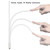 ONE250 13" inches Flexible Rubber Antenna, Compatible with All Dodge RAM Trucks (RAM 1500, RAM 2500 or RAM 3500 1994-2024) - Designed for Optimized FM/AM Reception (White)