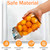 Mason Jar Pour Spout Lid Stainless Steel,Pour Spout Flip Cap Lids for Mason Jars,No Rust Leaking Proof for Home Brewing Fruit Fermenting Drinks Airtight(2PCS) (Regular Mouth)
