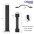 CHIJANE Magnetic Garage Decorative Hardware - 8 Hinges + 4 Handles Kit for Steel or Metal Alloy Doors, Black