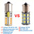 HRYSPN 4PCS BA15S LED Bulb 12V, Waterproof Bulb, 1141 1156 Bayonet Single Contact Base for Landscape RV Camper Interior Marine Boat Trailer Lights, Warm White 3000K