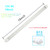 CMLAMPLED 12V DC T8 4000K Led Tube Light 18inch 7W 4000K Natural White,F15T8 Florescent Tube Replacement for Automotive RV Marine Boat (6 Packs)