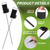 Shappy 4 Pcs 4 or 6 Pack Closest to The Pin Marker Golf Metal Proximity Marker with 50 Sheets Cards and 2 or 3 Black Pens Stainless Steel Golf Signs for Long Drive Putting Competition