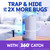 Zevo MAX Bug Catcher & Fly Trap for Indoors - Flying Insect Trap for Gnats, House & Fruit Flies - Use in Any Room - No-Mess Disposal (1 Plug in Base & 6 Cartridges)