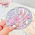 Flower Knows Shell's Jewel Collection Baked Powder,Makeup & Setting Pressed Powder Compact with Mirror and Puff,Pink Smooth Oil-Control Pore Blurring,0.32 Oz(02 Dreamy Pink)