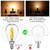 LiteHistory E12 led Bulb dimmable 6W Equal e12 Candelabra Bulb 60 watt A15 LED Bulb for Ceiling Fan,Chandeliers,Wall sconces Warm White 2700K 600LM AC120V Clear 6Pack