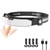 svsviio K0209 1500 Lumen Rechargeable Headlamp with Motion Sensor & Red Light-Super Bright Head Lamp,Head Lights for Forehead,LED Headband,Hard Hat Flashlight for Adults Camping,Hiking,Mechanic