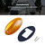 XtraGlow for International ProStar/LoneStar Workstar International Series Truck Cab Marker Roof Light 888-5125 Amber Lens Top Lights Assembly, 5Pcs