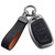 YO&YOYE for Hyundai Key Fob Cover, Full Protection Key Case Shell Compatible with Hyundai Elantra Ioniq Sonata Tucson Elantra GT (Model1,4 Buttons, Black)