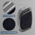 YO&YOYE for Hyundai Key Fob Cover, Full Protection Key Case Shell Compatible with Hyundai Elantra Ioniq Sonata Tucson Elantra GT (Model1,4 Buttons, Black)