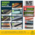 THUNDER GRIP Outdoor Stair Treads Non Slip 30" x 8" - 15-Pack Weather Resistant Exterior Grip Tape for Wooden Steps - Non Slip Stair Treads - Anti Skid Strips - Waterproof 80-Grit Adhesive Treads