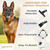 CleverTail German Shepherd Muzzle for Large Sized Dog – Metal Dog Muzzle for German Shepherd – Steel Basket Muzzles for Large Dogs – Wire Cage Muzzles for Medium Dogs Husky, Belgian Malinois