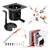 Upgraded 2.0 RPM Auger Motor, Fire Burn Pot and Hot Rod Ignitor, Grill Induction Fan for Traeger and Pit Boss Pellet Grill, Fire Pot Replacement for Traeger Parts Replacement, with Ash Remover, Screws