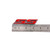 3pcs Small Tilt SS Emblems Auto Trunk Door Fender Bumper Badge Decal 3D Metal Sticker Suitable for Chevy Impala Cobalt Camaro 2010-2015 (Red with Silver Outline)