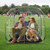 AFFLUENT Thickened PVC Sports Tent - All-Weather Shelter Pod for 2-6 Person, Pop-Up Shelter, Instant Setup, Removable Top & Sealed Floor for Outdoor Events, Soccer, Rugby