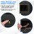 WADEO Rainwater Collection System, Downspout Diverter Fits for 2"x 3" or 3"x 4" Residential Downspouts, Rain Barrel Diverter Kit with Adjustable Valve and Filter, 5FT Hose, Black