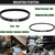 EZGO TXT Belts Golf Cart EZGO TXT Clutch Drive Belt & Starter Belts Kit, for EZGO TXT/Medalist 4 Cycle 1994-up Gas Golf Cart, Replace OEM # 72054G01, 72024G01, 72025G01, 26414G01