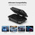 PakWizz 5 Magnets Magnetic Key Holder, 3 in 1 Multi-functional Design, Waterproof, Black, 4.21 x 2.5 x 1.18 inches