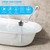 YOUTHTXY 2000W Immersion Water Heater, Designed for Mini Inflatable Pools and Bathtubs, Pool Heater for Above Ground Pool & Hot Tub with Unique Floating Feature for Quick and Efficient Heating