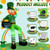 OurWarm 8FT St. Patrick's Day Inflatable Decorations Outdoor, Sitting Leprechaun Inflatable Yard Decorations with LED Lights, Blow Up Leprechaun Decoration for Roof Yard Lawn Holiday Decorations