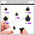 Swpeet 70Pcs 5 Sizes Rubber Silicone Push in Bumpers Feet Fits 3/5/6/7/8mm Hole Kit, Rubber Bumpers with Stem, Locking Hole Plugs, Push-in Ridged Stem Bumpers Pads Plugs Anti-Collision Embedded Plugs