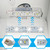 Upgraded 5 Pack WR55X26671 Freezer LED Light Board for GE Refrigerator LED Light GSS25GGHLCBB GSS25GGHLCWW, Replace 4468532 EAP11767930 LED3344588 PS11767930 AP6035586 - by Gxcdizx
