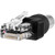 BERANMEY RF to RJ45 Converter Adapter, 2 Pack F Female to RJ45 Male Ethernet Adapter Coaxial Coupler Coax Straight Connector