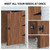 Shed Door Hardware Kit - Complete Gate Set with Hinges, Latch, Lock & Handle for Your Shed Door