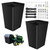 MWEDP 2 Set of AM122416 Grass Bag, Compatible with John Deere AM101602 Grass Bags, Fits Series 100 L110 X110 125 D100 LA120 Z225 & More