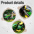 MWEDP 2 Set of AM122416 Grass Bag, Compatible with John Deere AM101602 Grass Bags, Fits Series 100 L110 X110 125 D100 LA120 Z225 & More